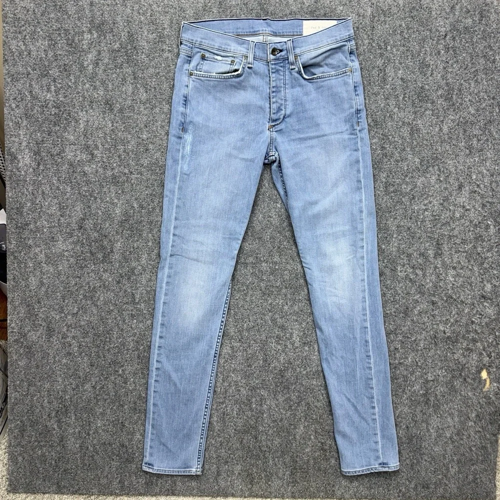 Rag and Bone fit 1 Extra Slim jeans distressed Buttonfly Mens size size 32 32x32